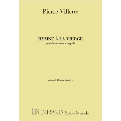 Villette, Pierre - Hymne à...