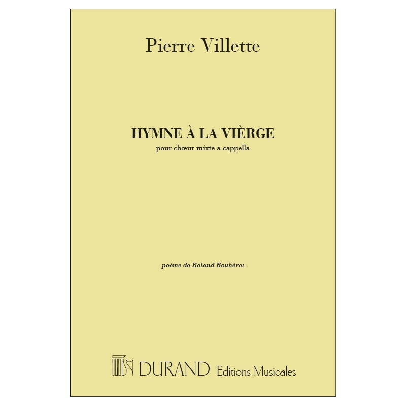 Villette, Pierre - Hymne à La Vierge