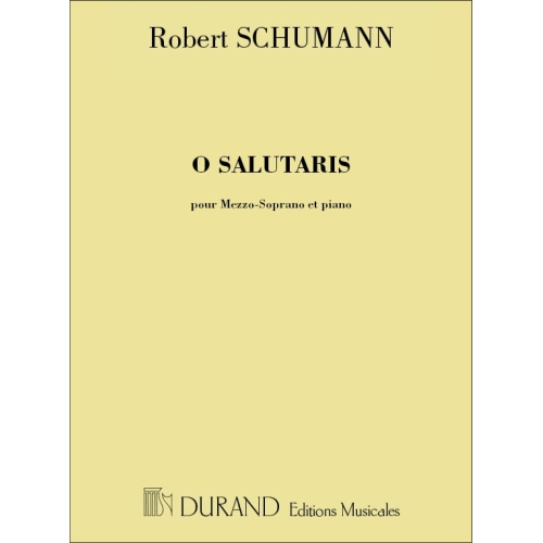 Schumann, Robert - O...