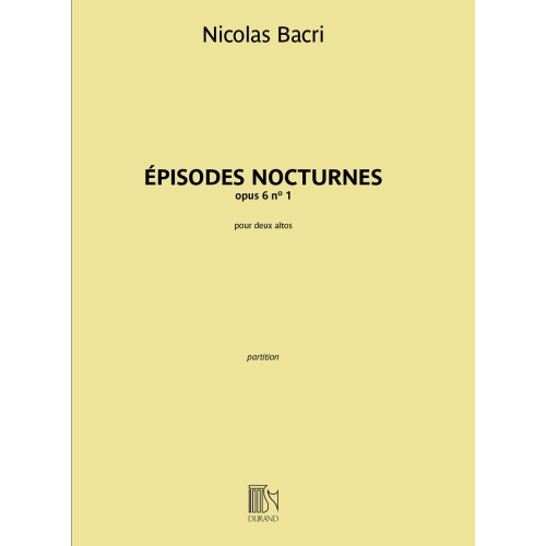 Nicolas Bacri - Épisodes...