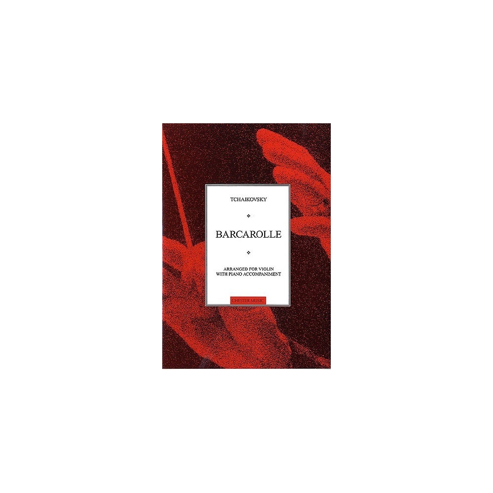 Tchaikovsky, Pyotr Ilyich - Barcarolle For Violin And Piano Op.37 No.6