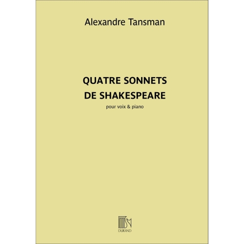 Tansman, Alexandre - Quatre...