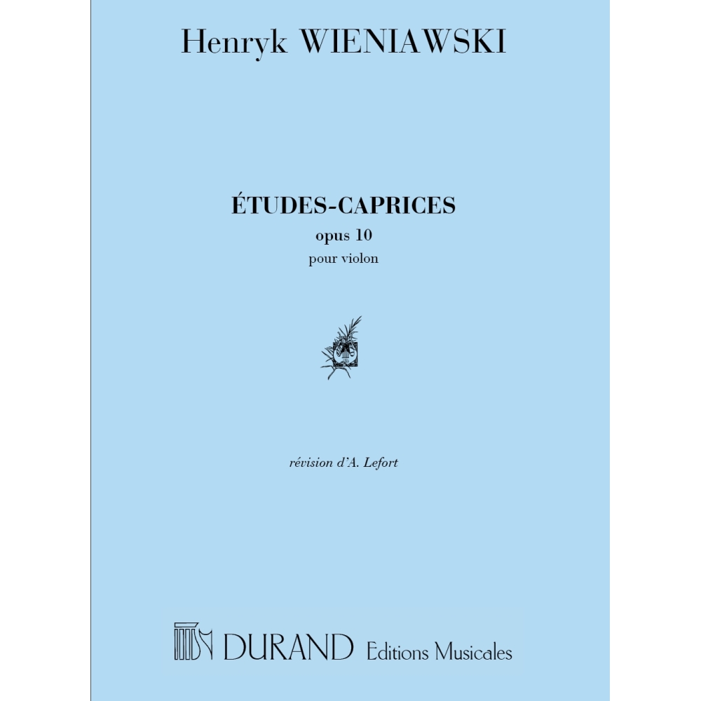 Wieniawski, Henryk - Etudes-Caprices Op 10
