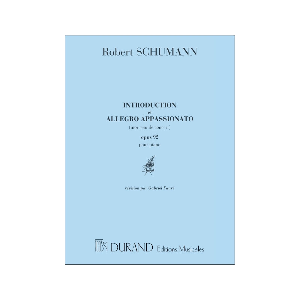 Schumann, Robert - Int. & Allegro Piano 1