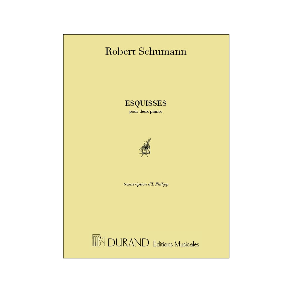 Schumann, Robert - Esquisses 2 Pianos