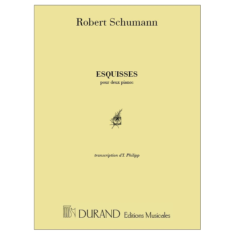 Schumann, Robert - Esquisses 2 Pianos