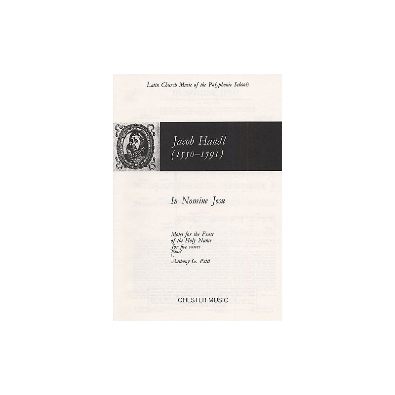 Handl, Jacob - In Nomine Jesu