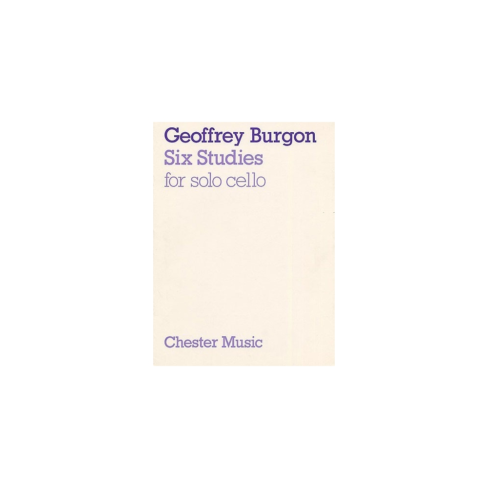 Burgon, Geoffrey - Six Studies For Cello