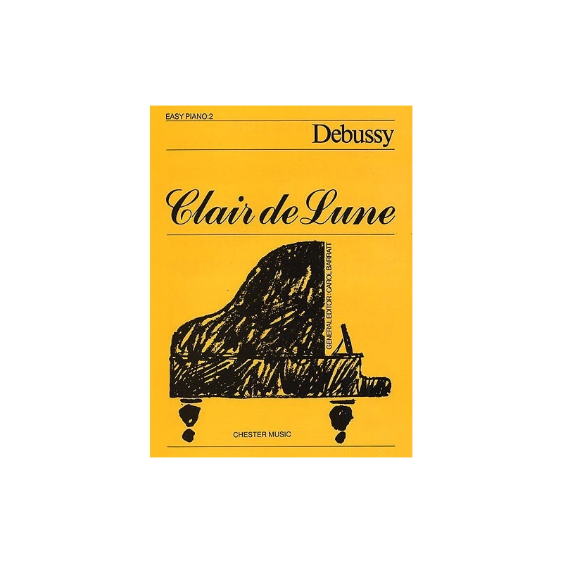 Clair de Lune (Easy Piano No.2)