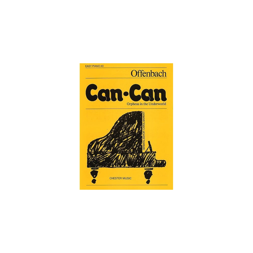 Offenbach, Jacques - Can-Can (Easy Piano No.40)