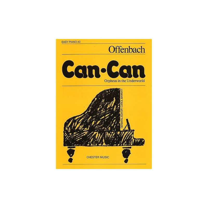 Offenbach, Jacques - Can-Can (Easy Piano No.40)