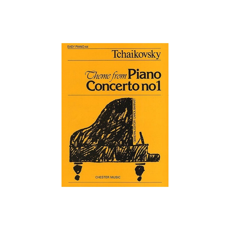 Tchaikovsky, P.I - Theme From Piano Concerto No. 1 (Easy Piano No. 44)