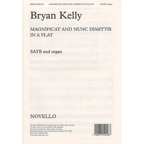 Kelly, Bryan -Magnificat And Nunc Dimittis In A Flat