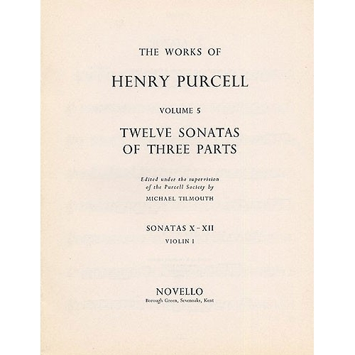 Purcell, Henry - Twelve...