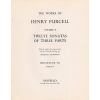 Purcell, Henry - Twelve Sonatas Of Three Parts For Violin 2