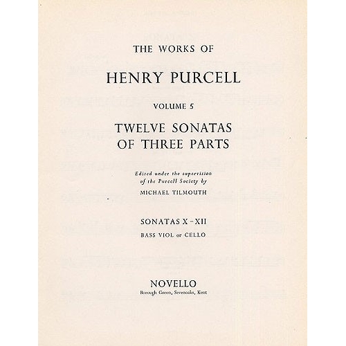 Purcell, Henry - Twelve...