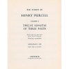 Purcell, Henry - 12 Sonatas Of Three Parts (Sonatas X-XII), Cello