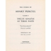 Purcell, Henry - Twelve Sonatas Of Three Parts (Sonatas X-XII)
