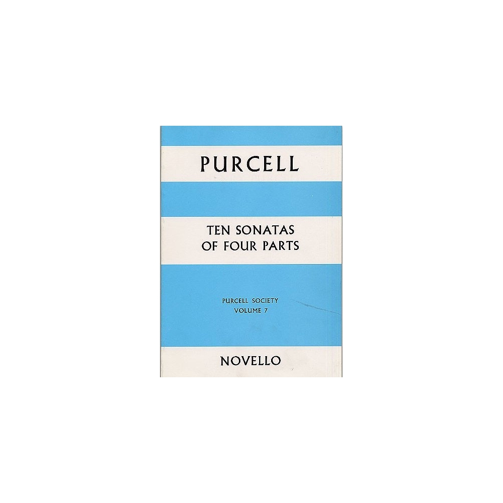 Purcell, Henry, - Volume 7 : Sonatas Of Four Parts (Full Score)