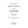 Purcell, Henry - Ten Sonatas Of Four Parts Violin 2 (Sonatas I-IV)