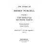 Purcell, Henry - Ten Sonatas Of Four Parts Violin 2 (Sonatas V-VII)