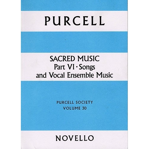 Purcell Society Volume 30