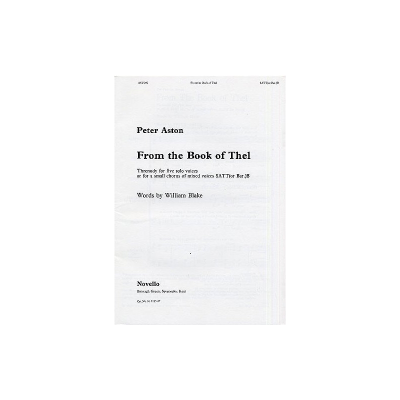 Aston, Peter - From The Book Of Thel
