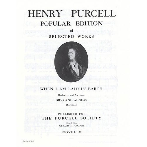 Purcell, Henry - When I Am Laid In Earth (Dido's Lament)