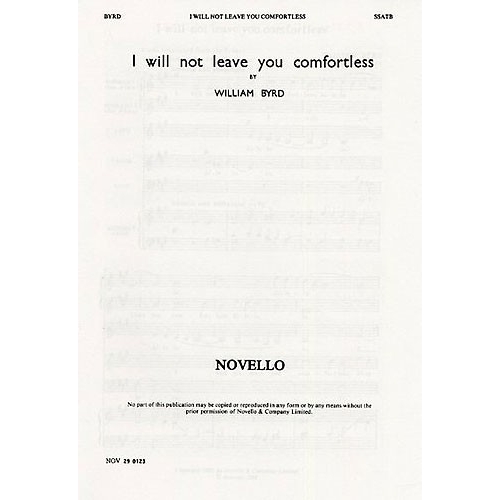 Byrd, William - I Will Not...