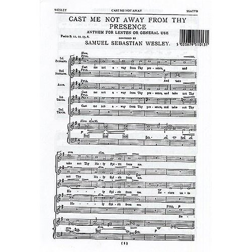 Wesley, Samuel - Cast Me...