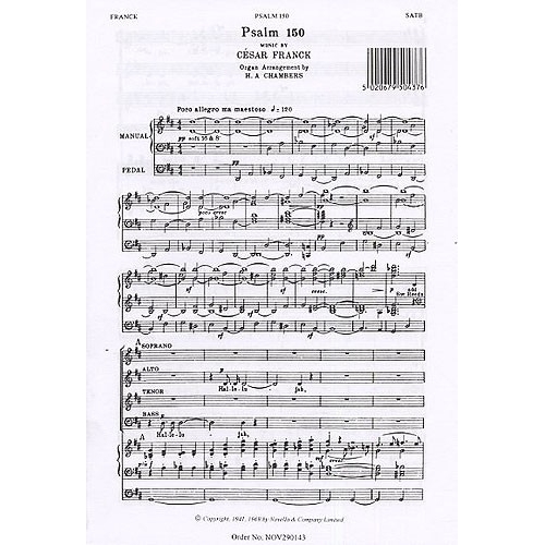 Franck, César - Psalm 150...