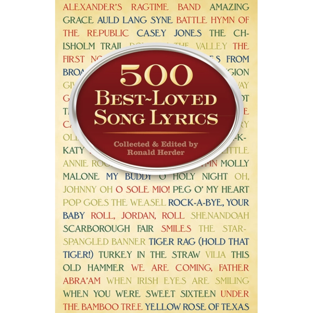 500 Best Loved Song Lyrics