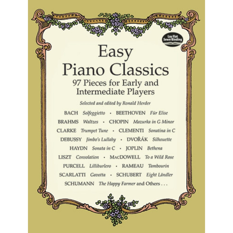 Easy Piano Classics 97 Pieces For Early