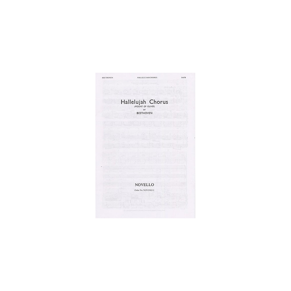 Beethoven: Hallelujah Chorus (Novello Edition)- SATB