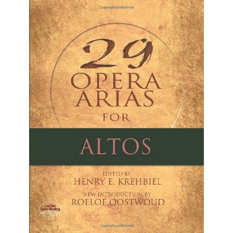 Twenty-Nine Opera Arias for Altos