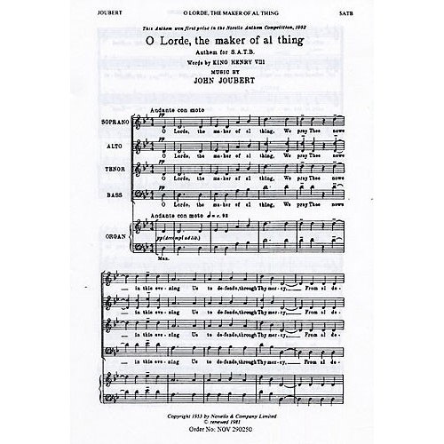 Joubert, John - O Lorde,...