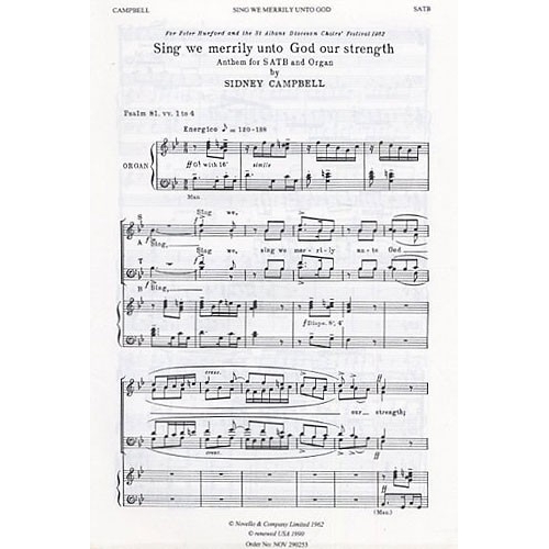 Campbell, Sidney - Sing We...