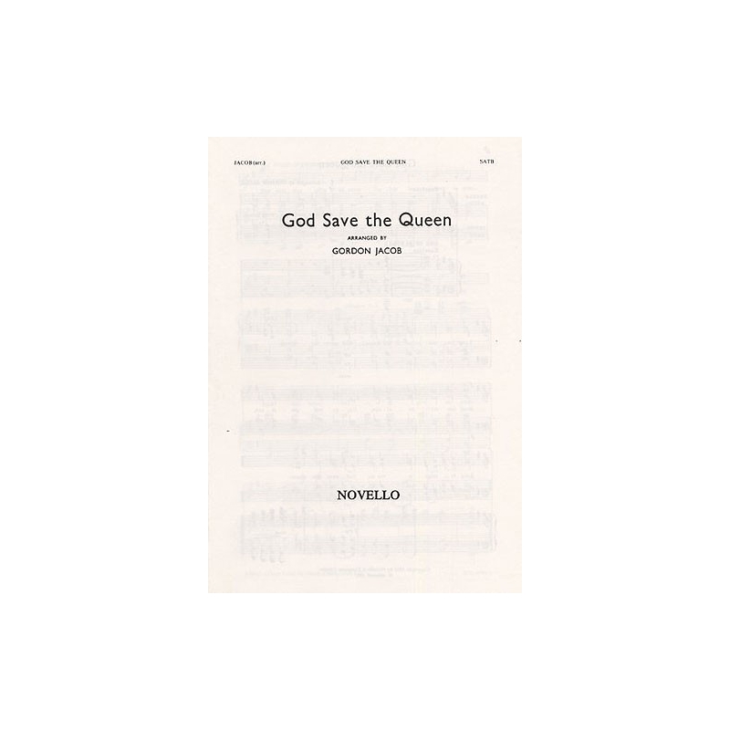 Gordon Jacob: God Save The Queen (Vocal Score)