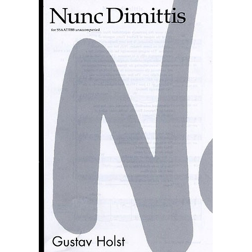 Holst, Gustav - Nunc Dimittis
