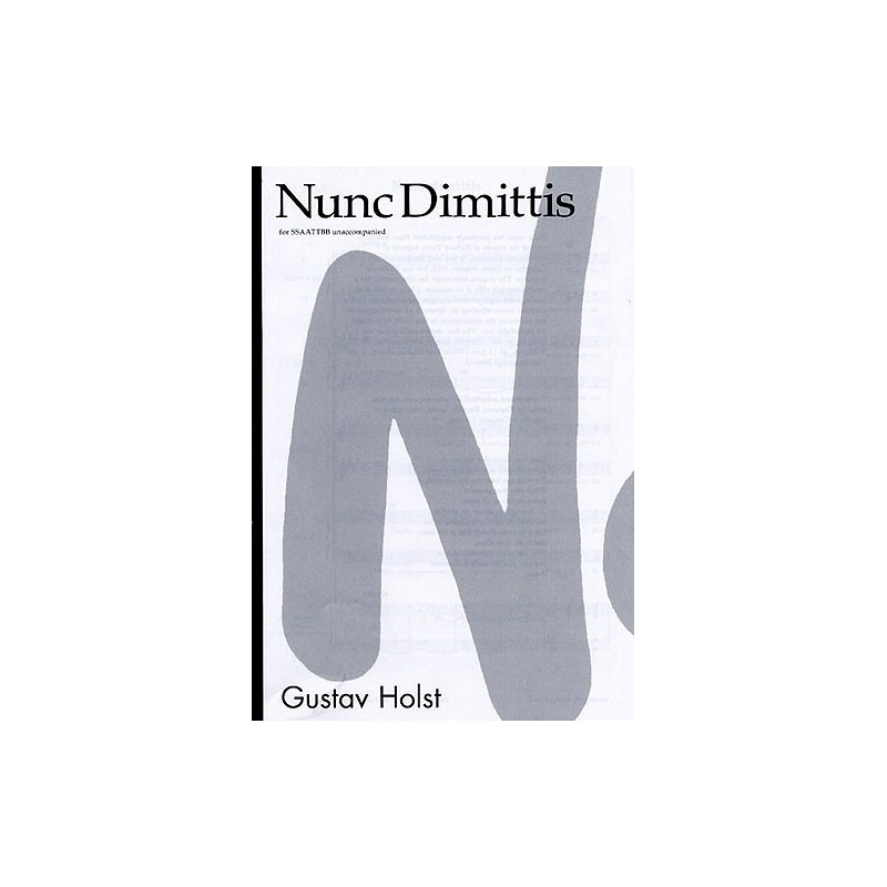 Holst, Gustav - Nunc Dimittis