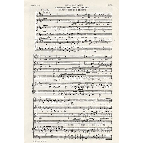 Bach, J.S - Dona Nobis...
