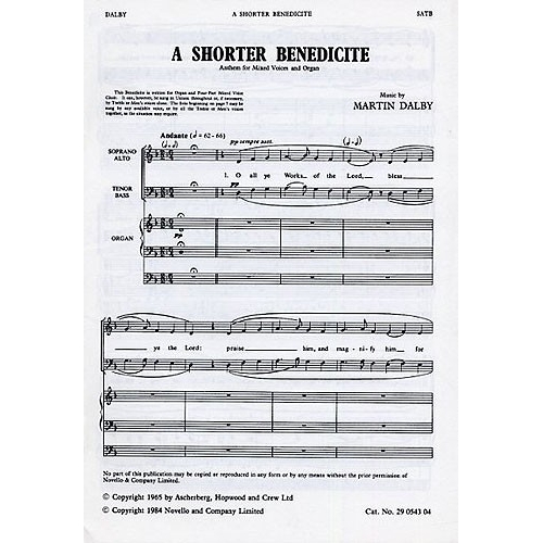 Dalby, Martin - Shorter Benedicte