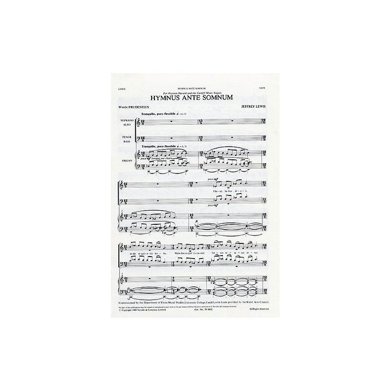 Lewis, Jeffrey - Hymnus Ante Somnum