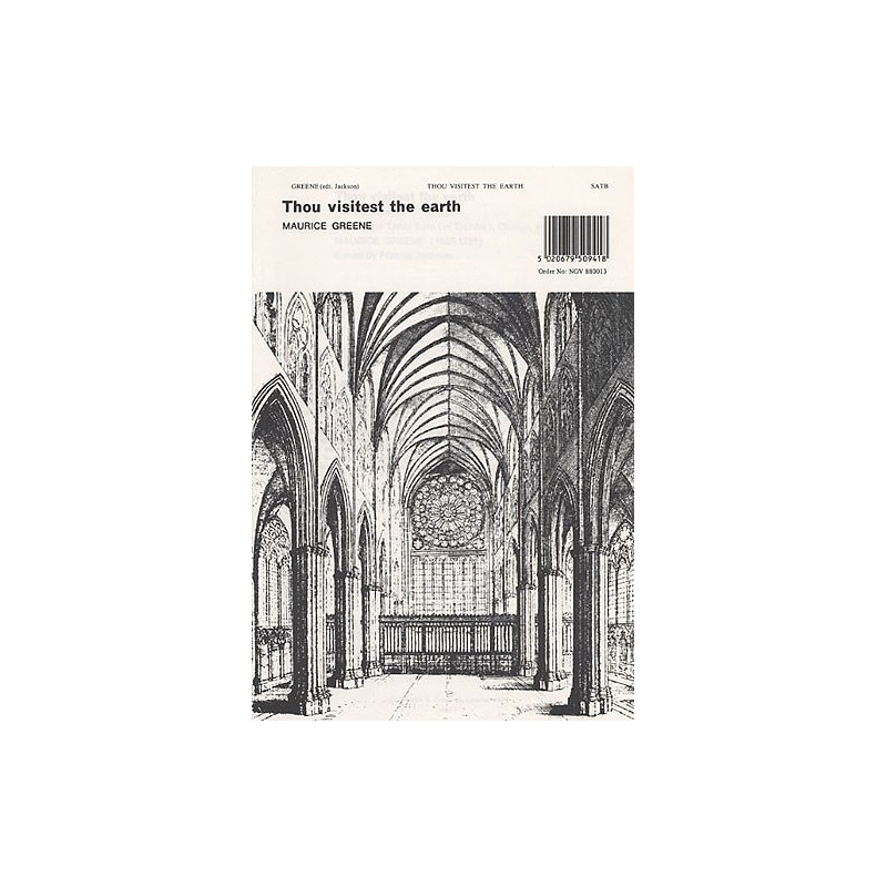 Greene, Maurice - Thou Visitest The Earth