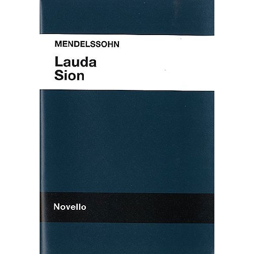 Bartholdy, Felix Mendelssohn - Lauda Sion Vocal Score