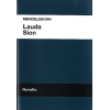 Bartholdy, Felix Mendelssohn - Lauda Sion Vocal Score
