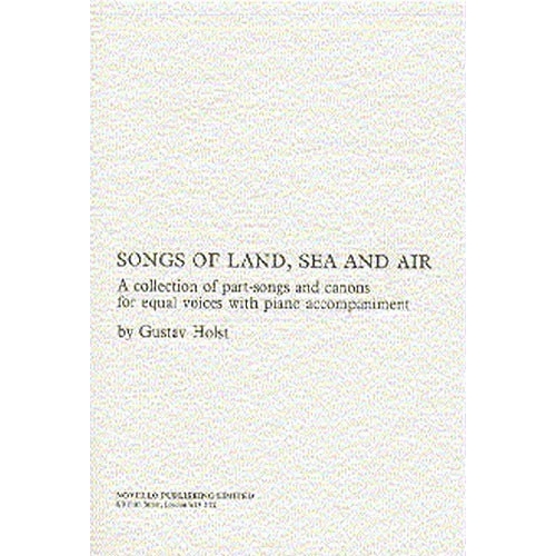 Holst, Gustav - Songs of...