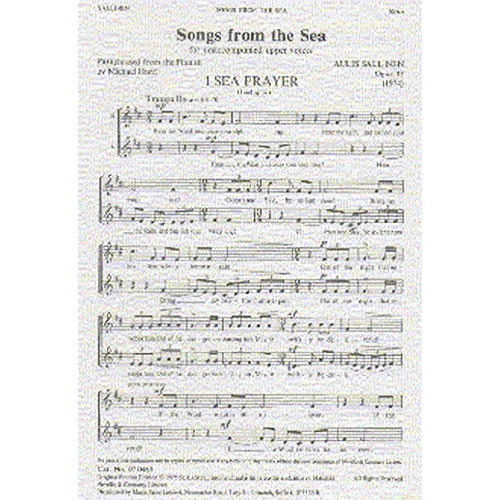 Sallinen, Aulis - Songs From The Sea Op.33