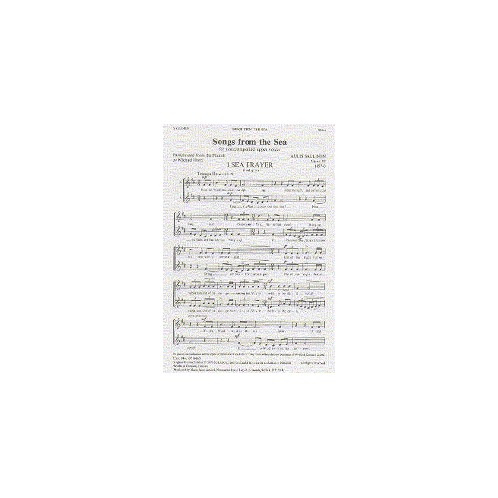Sallinen, Aulis - Songs From The Sea Op.33