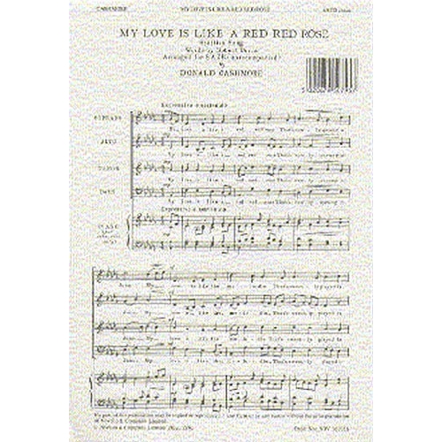 My Love Is Like A Red Red Rose